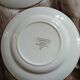8 antique dessert plates from Digoin and Sarreguemines