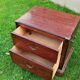 Navy dresser, solid mahogany, National Airy, with handles