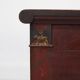 Swedish rustic farmhouse folk art blanket chest 1845