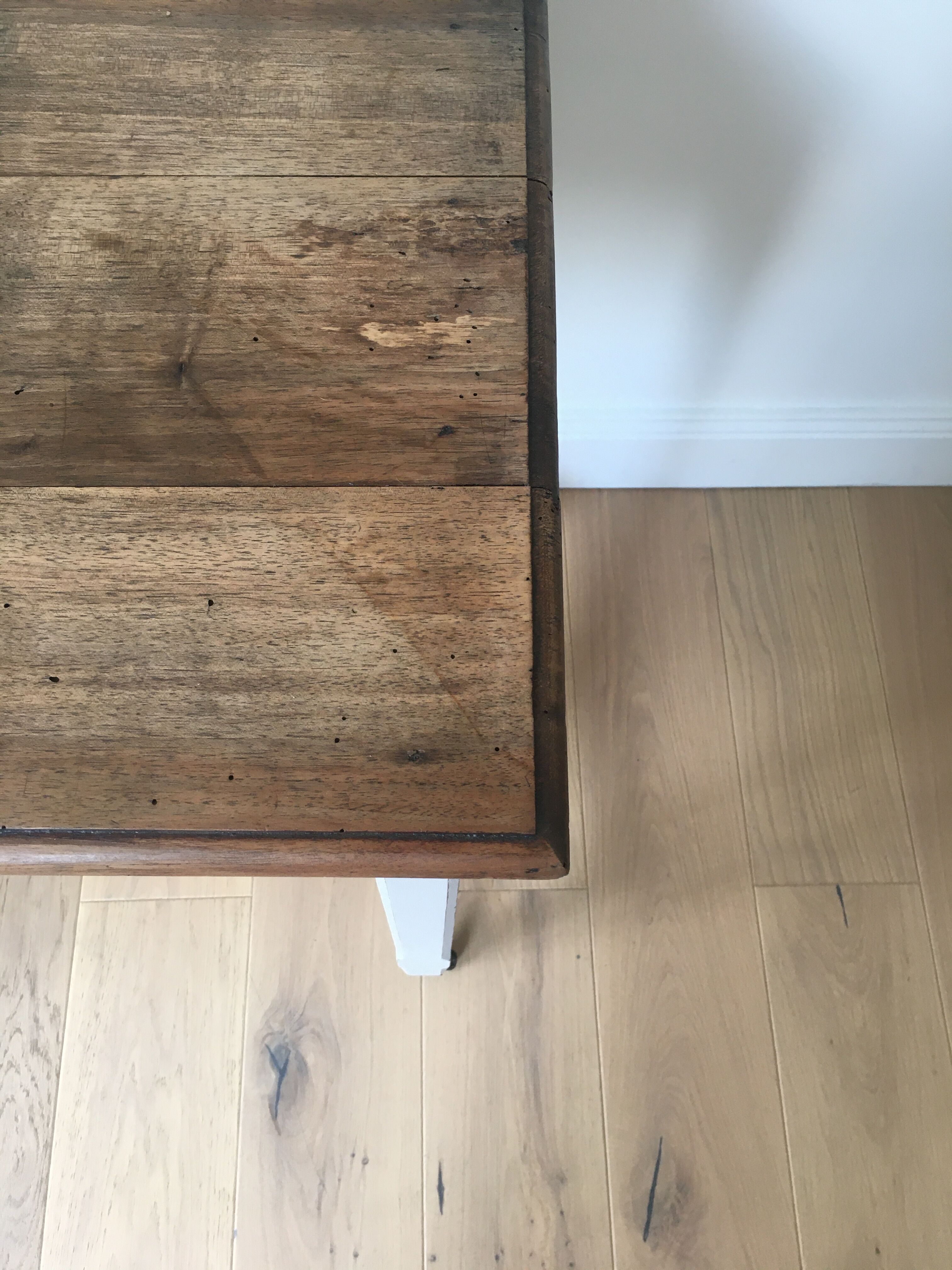 Vintage solid wood service