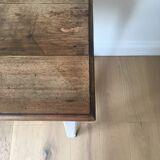 Vintage solid wood service