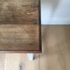 Desserte vintage en bois massif