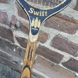vintage 50s Swift tennis racket