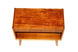 table de chevet en teck, Suède, 1960