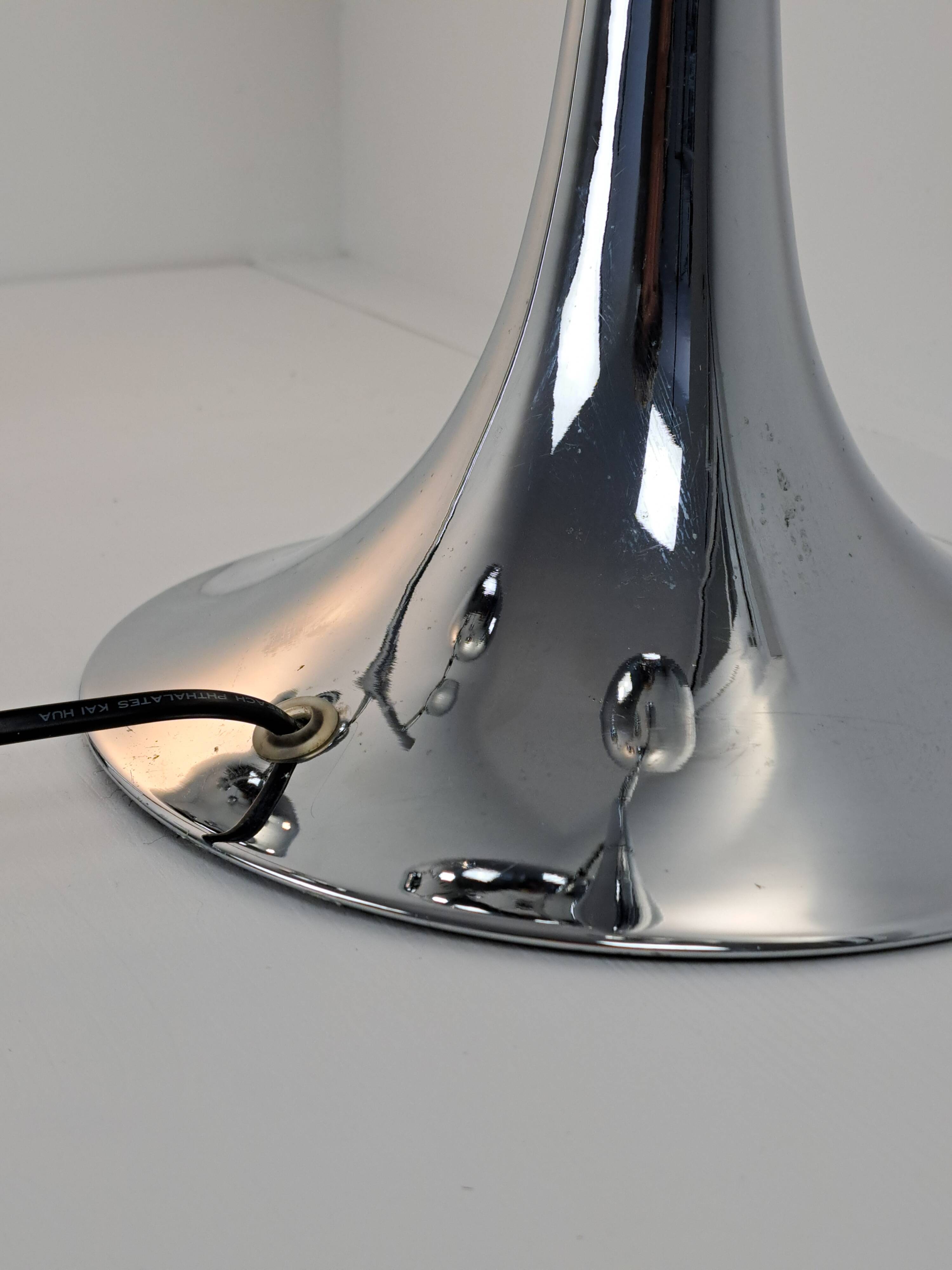 Pair of vintage space age eyeball lamps