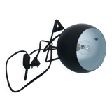 Table lamp/black spot wall light with vintage switch