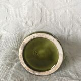 Pichet vert olive en céramique
