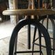 Lot of 4 industrial stools
