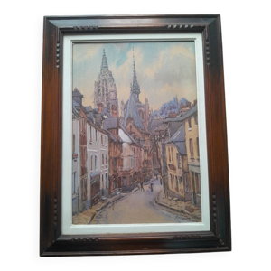 Aquarelle de rouen