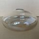 Antique amber glass pendant light