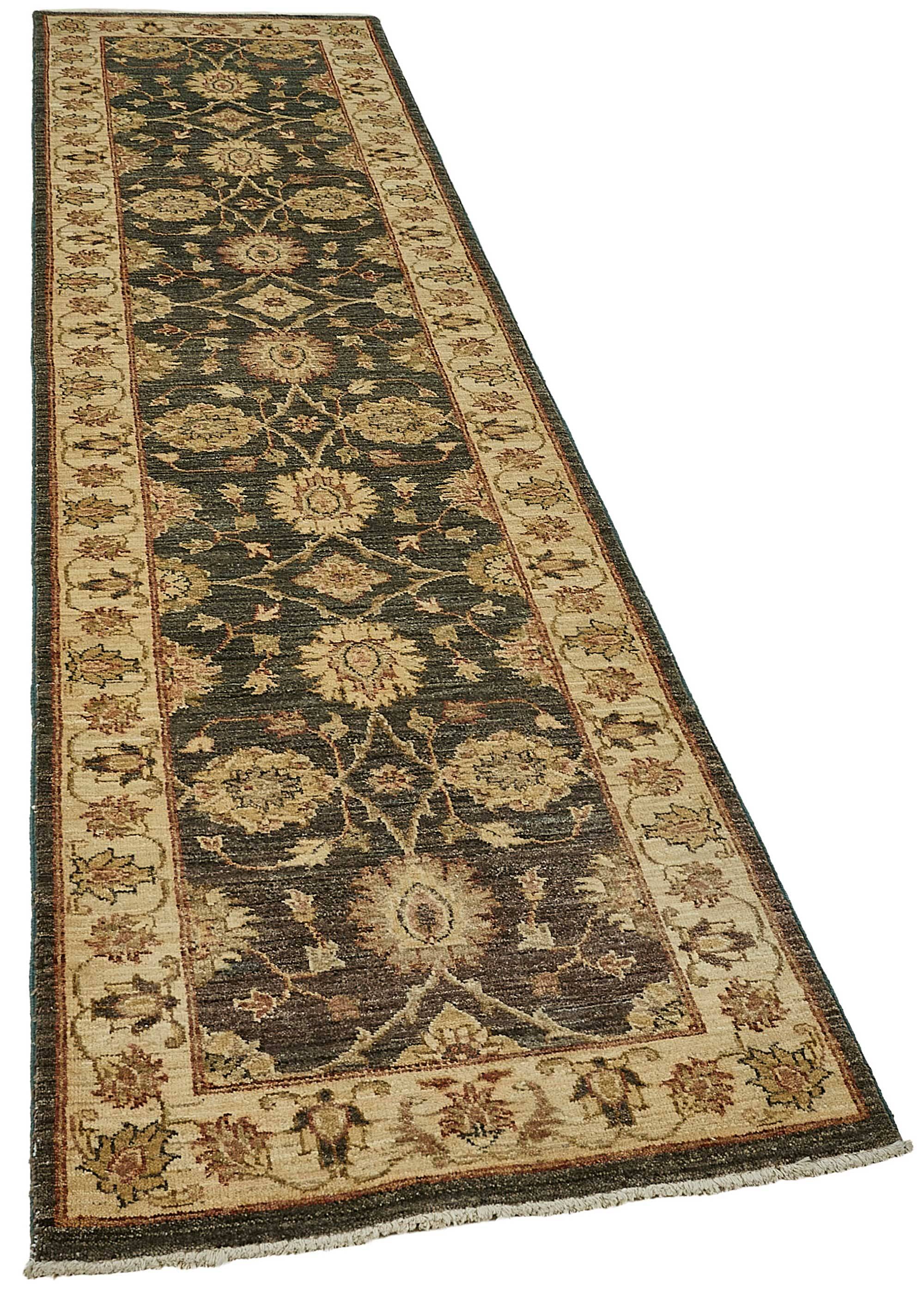 Turkish Handknotted Wool Oushak Rug 78 cm x 311 cm