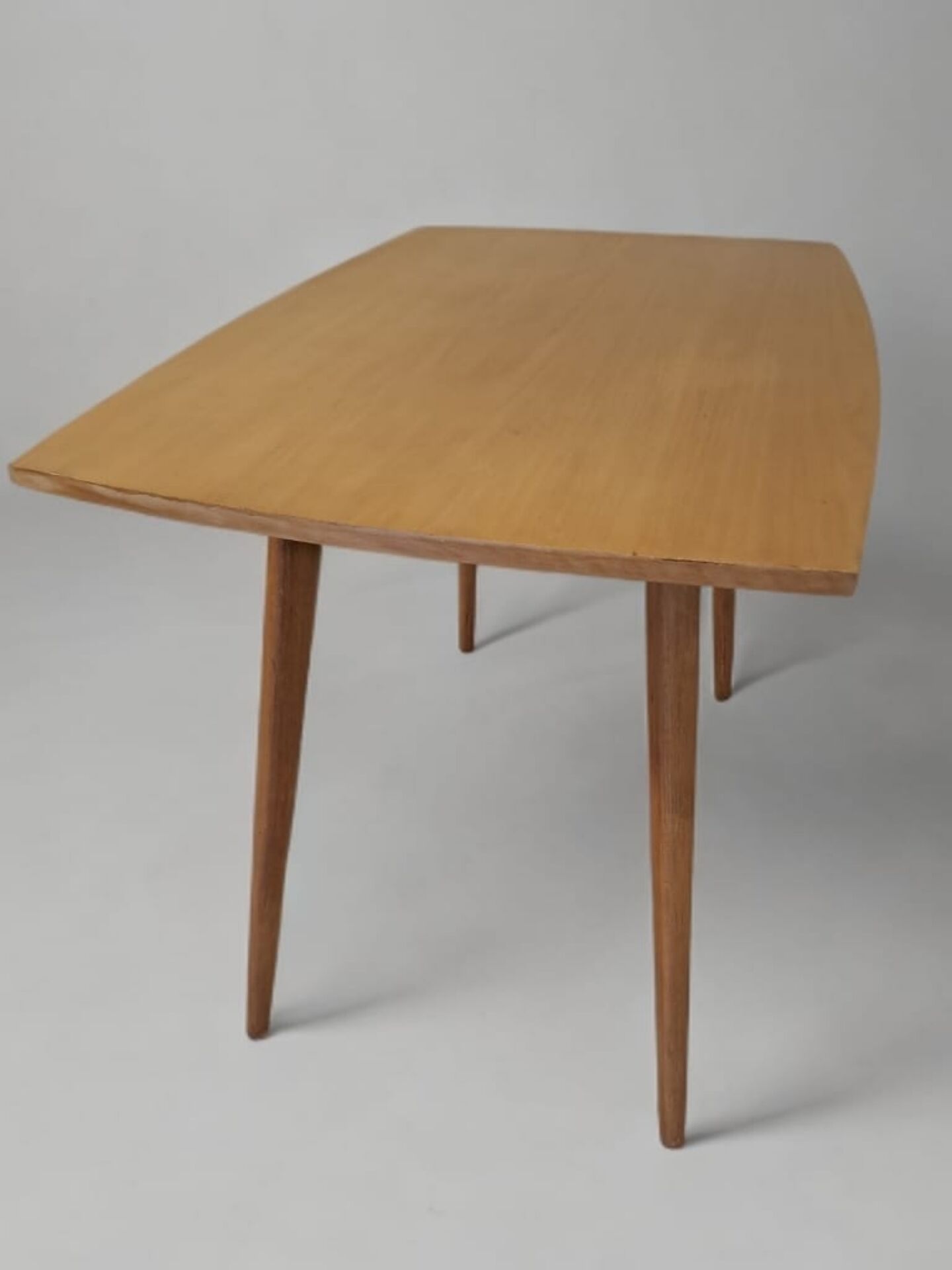 Side table in ash by Rakovnik, Czech vintage 1960s