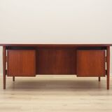 Teak desk, Danish design, 1960s, designer: Arne Vodder, production: Sibast