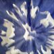 Large vintage soup tureen in glazed ultramarine ceramic