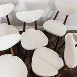 Set of 6 No. 124 Chairs by Helena & Jerzy Kurmanowicz, 1960s,