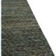 Handmade Tribal Decorative 92 cm x 344 cm Blue Wool Runner Carpet