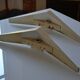 Pair of modernist reconstruction wall lamps