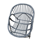Adult rattan basket chair