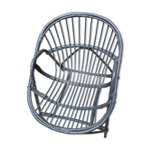 Adult rattan basket chair