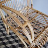 Rattan armchair