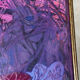 Abstract painting signed Bernard Ledain (1944-2024), mixed media on