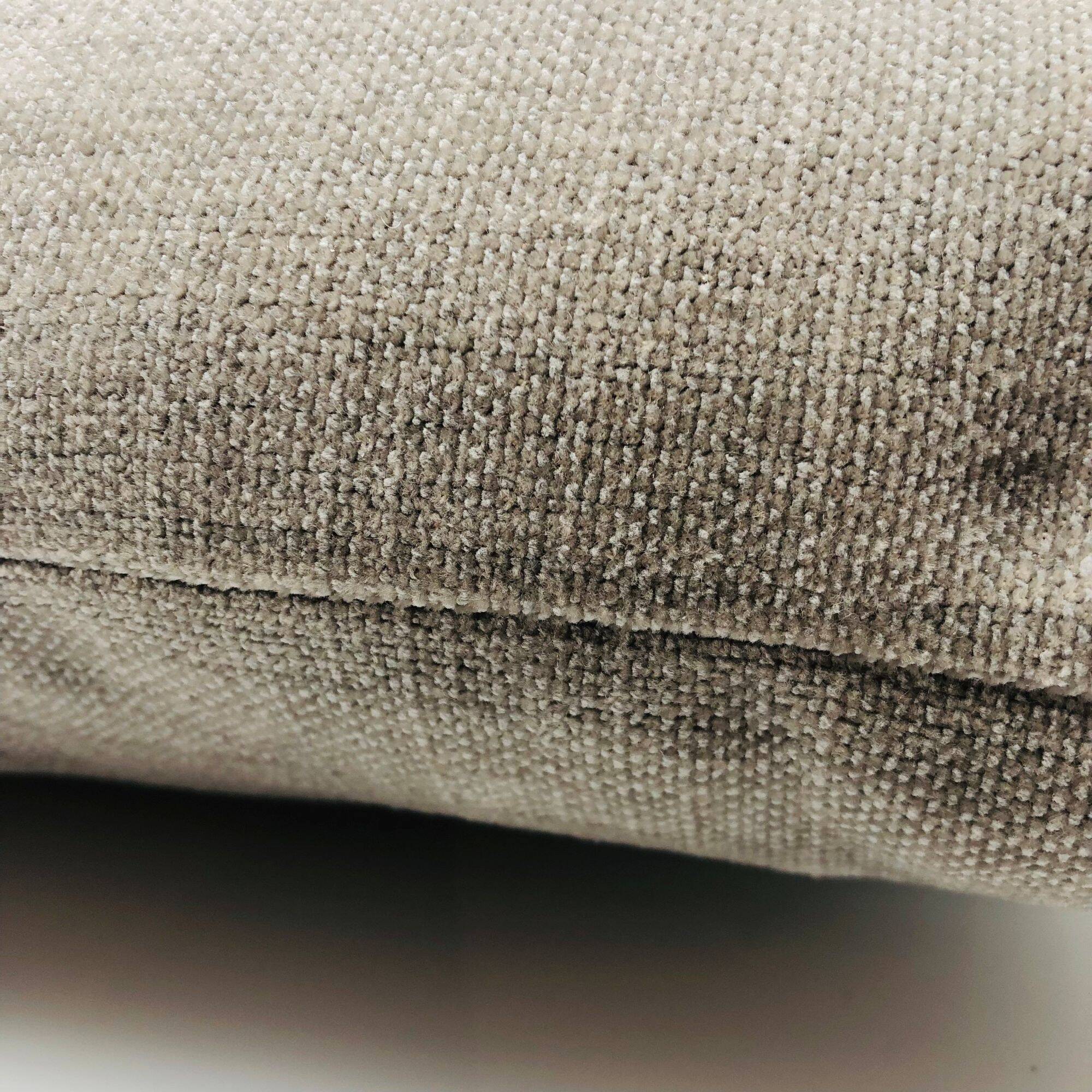 Rectangular cushion, cover and insert. Grey, Champagne. Layla model.