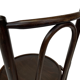 Set of four vintage bistro chairs 50