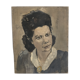Oil on canvas: "Woman of the 40s"