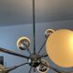 Lustre trompette vintage des années 70