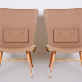 Set of two mid century armchairs made in 1950