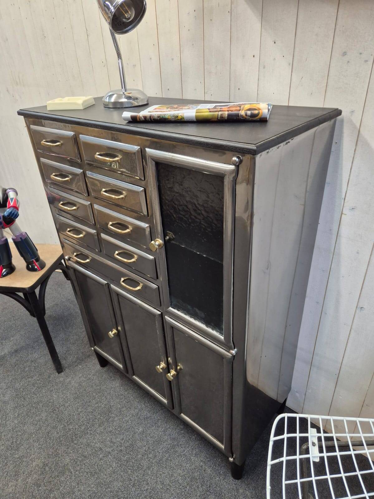 Old dentist's furniture