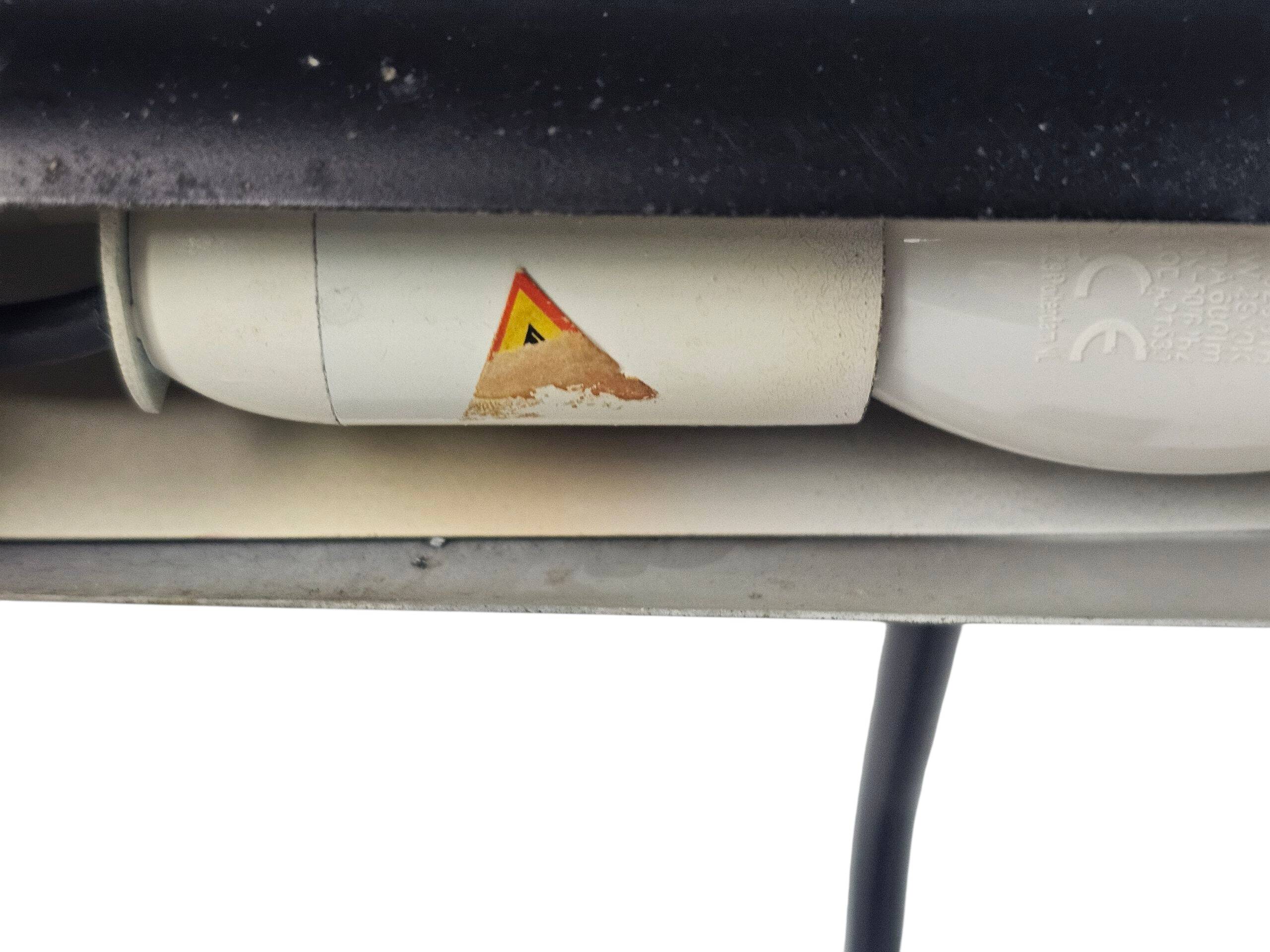 Anvia - Piano / Desk lamp - pendant lamp - white - metal - 1960's