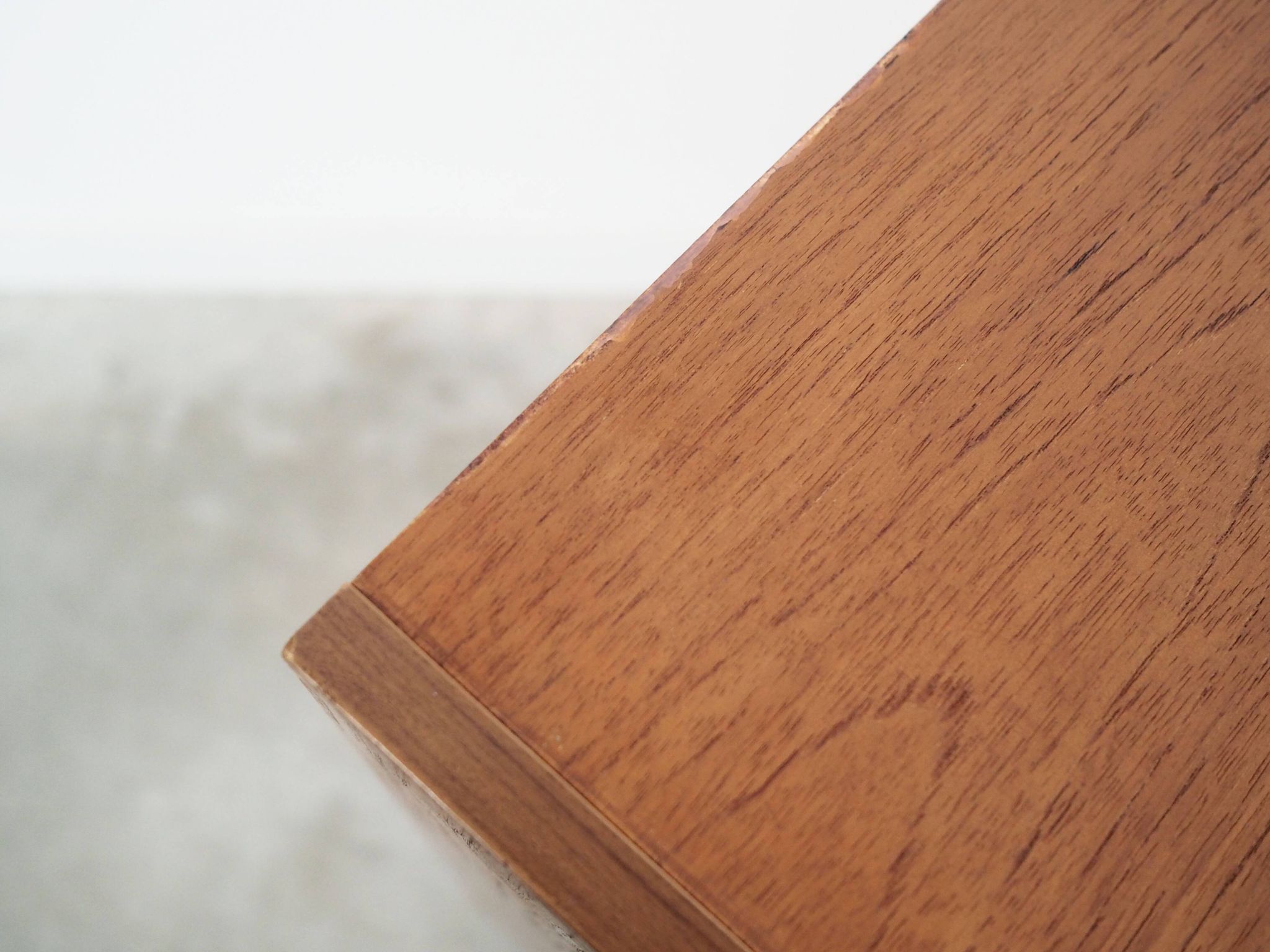 Commode en teck, design danois, années 60, fabriquée au Danemark