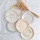 Flat plates Henriot, Céranord, Sarreguemines Digoin