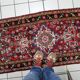 Antique Persian Hamadan runner 75 cm x 315 cm 1920s - 1C1233