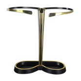 Original Midcentury Metal Brass Umbrella Stand, Germany, 1950s