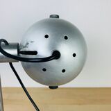 Spot lamp eyeball brushed aluminum 70s