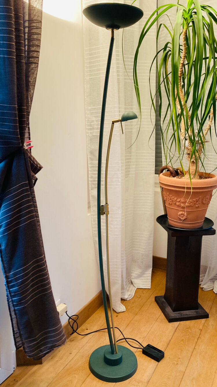 Floor lamp goupil creation made in france making halogen and e-reader (available)