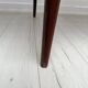 1960s Scandinavian teak mid-century extendable dining table