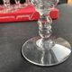 6 champagne flutes baccarat service clermont - xixth