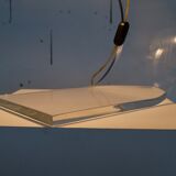 Perspex desk lamp and 1970s metal Jacques Charpentier