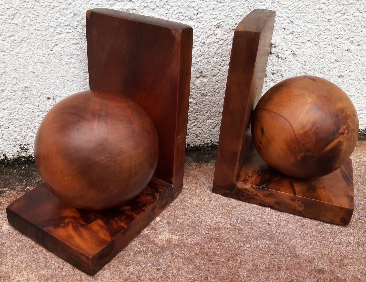 Pair of art deco bookends