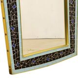 Jaren '50 -  mozaïek wandspiegel 'kulmbach'