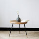 Table tripode en bois vintage