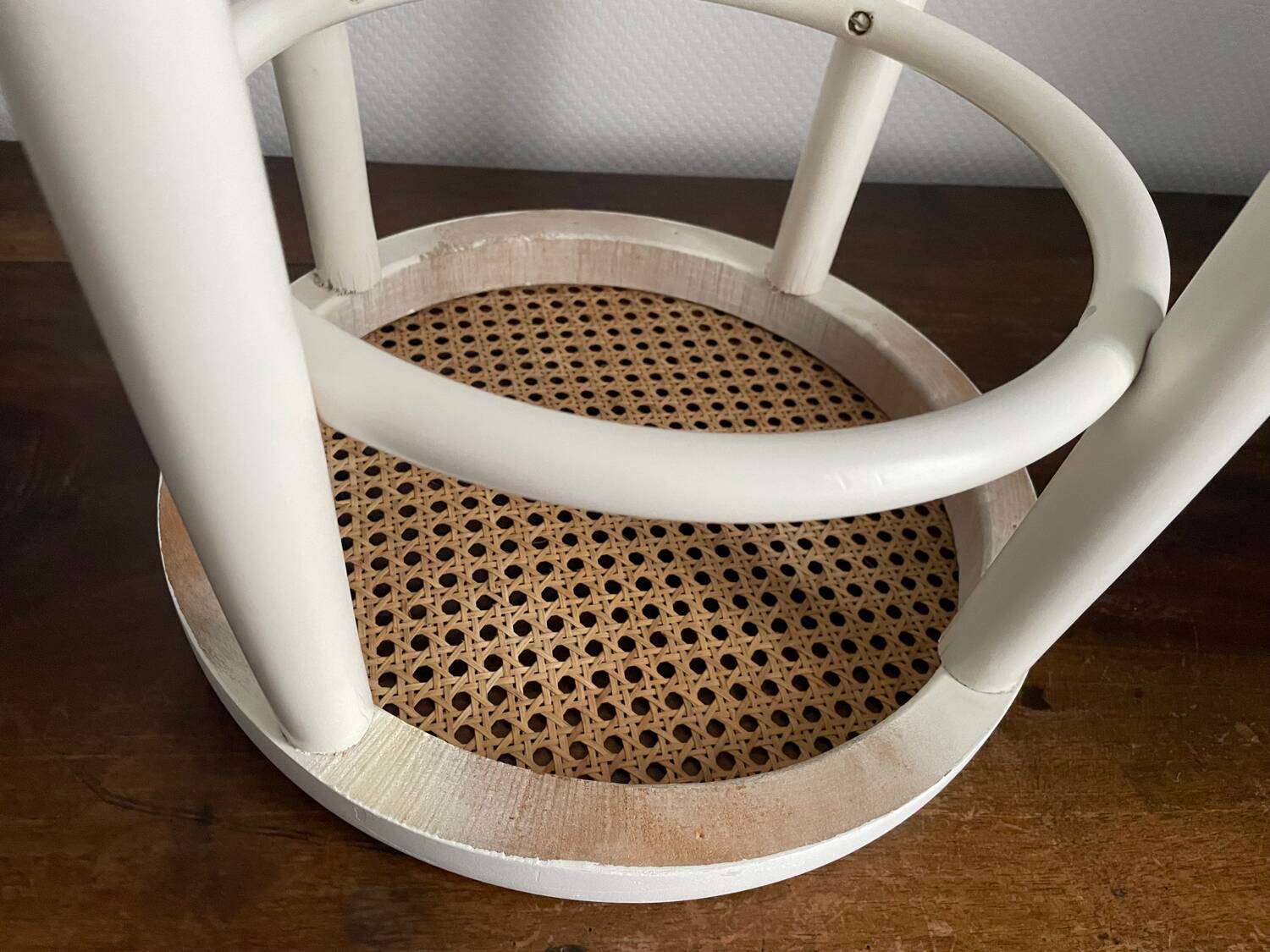 Tabouret canné