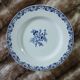 10 antique flat plates in ironstone