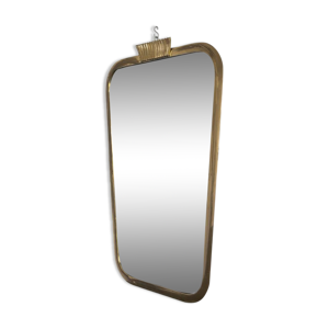 miroir en laiton moderne