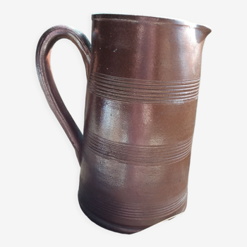 Old terracotta pitcher