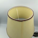 Old ceramic and wood bedside lamp