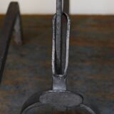 Grilles de cheminée brutalistes, années 1930, ensemble de 2